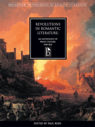 Imagen de portada: Revolutions in Romantic Literature: An Anthology of Print Culture, 1780-1832 9781551113524
