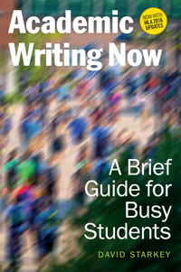 Cover image: Academic Writing Now: A Brief Guide for Busy Students - with MLA 2016 Update 9781554813803