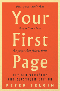Cover image: Your First Page 9781554814732