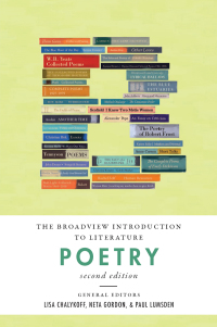 Imagen de portada: Broad. Introduction to Literature: Poetry;BIL Poetry, 2nd Edition 2nd edition 9781554814053