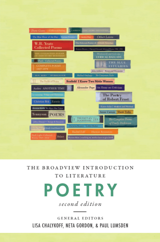 Cover image: Broad. Introduction to Literature: Poetry;BIL Poetry 2nd edition 9781554814053