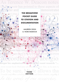 Cover image: The Broadview Pocket Guide to Citation and Documentation 3rd edition 9781554815227