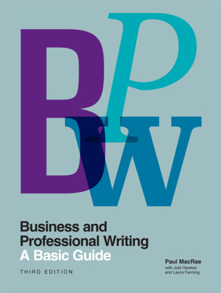 Cover image: Business and Professional Writing 3rd edition 9781554816460