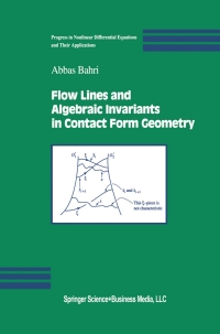 صورة الغلاف: Flow Lines and Algebraic Invariants in Contact Form Geometry 9781461265764