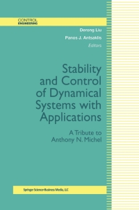Cover image: Stability and Control of Dynamical Systems with Applications 1st edition 9780817632335