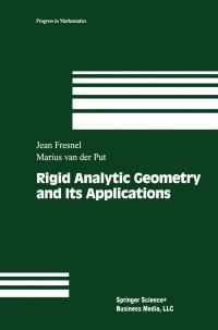 Titelbild: Rigid Analytic Geometry and Its Applications 9780817642068