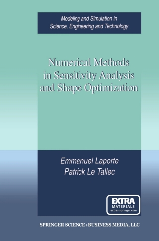 Imagen de portada: Numerical Methods in Sensitivity Analysis and Shape Optimization 9780817643225