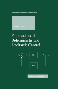 Omslagafbeelding: Foundations of Deterministic and Stochastic Control 9781461265993