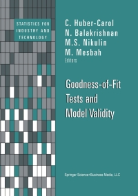 Cover image: Goodness-of-Fit Tests and Model Validity 1st edition 9780817642099