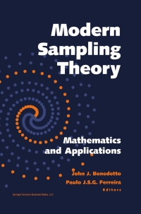 Imagen de portada: Modern Sampling Theory 1st edition 9780817640231