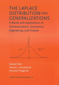 Cover image: The Laplace Distribution and Generalizations 9781461266464