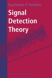 Cover image: Signal Detection Theory 9781461266532