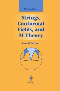 Cover image: Strings, Conformal Fields, and M-Theory 2nd edition 9780387988924