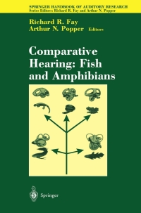 Cover image: Comparative Hearing: Fish and Amphibians 1st edition 9780387984704