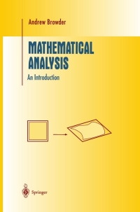 Omslagafbeelding: Mathematical Analysis 9780387946146