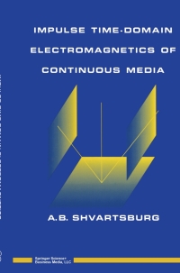 Imagen de portada: Impulse Time-Domain Electromagnetics of Continuous Media 9780817638962