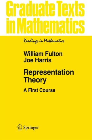 Cover image: Representation Theory 9780387974958
