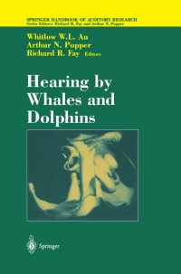 表紙画像: Hearing by Whales and Dolphins 1st edition 9780387949062