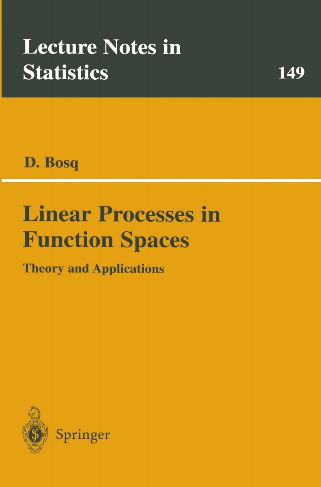 Linear Processes in Function Spaces Theory and Applications