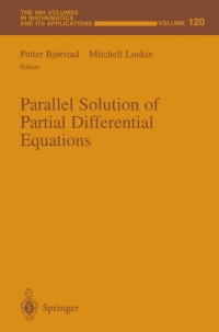 Titelbild: Parallel Solution of Partial Differential Equations 1st edition 9781461211761
