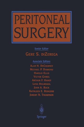 Immagine di copertina: Peritoneal Surgery 1st edition 9780387986104