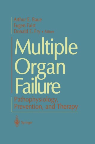Imagen de portada: Multiple Organ Failure 1st edition 9781461212225