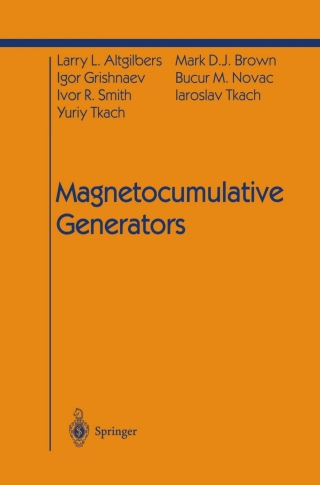 Cover image: Magnetocumulative Generators 9781461270539