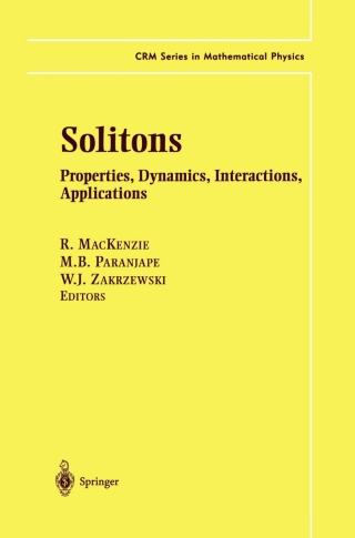 Titelbild: Solitons 1st edition 9780387988955