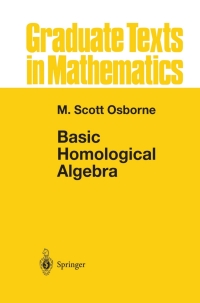 Cover image: Basic Homological Algebra 9780387989341