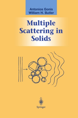 Cover image: Multiple Scattering in Solids 9781461270805