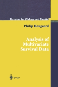 Cover image: Analysis of Multivariate Survival Data 9780387988733