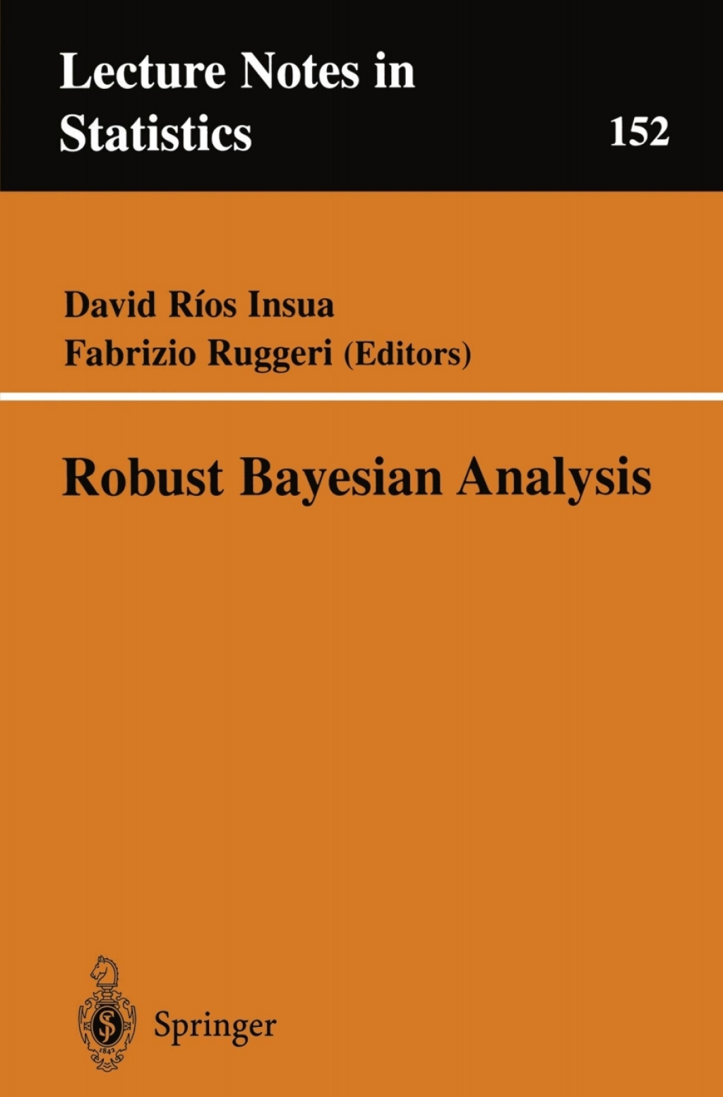 Robust Bayesian Analysis 1st Edition