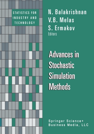 Cover image: Advances in Stochastic Simulation Methods 1st edition 9781461213185
