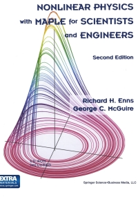 Cover image: Nonlinear Physics with Maple for Scientists and Engineers 2nd edition 9781461270935