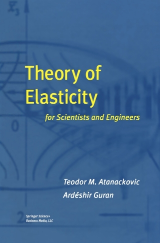Cover image: Theory of Elasticity for Scientists and Engineers 9780817640729