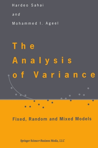Cover image: The Analysis of Variance 9780817640125