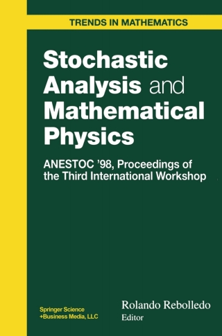 Cover image: Stochastic Analysis and Mathematical Physics 1st edition 9780817641856