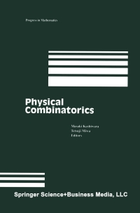 صورة الغلاف: Physical Combinatorics 1st edition 9780817641757