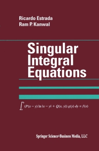 Imagen de portada: Singular Integral Equations 9781461271239