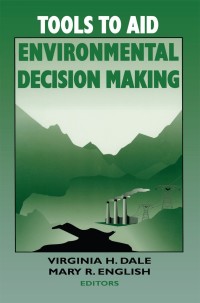 Cover image: Tools to Aid Environmental Decision Making 1st edition 9780387985558