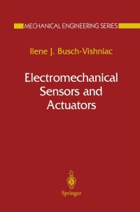 Imagen de portada: Electromechanical Sensors and Actuators 9780387984957