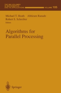 Cover image: Algorithms for Parallel Processing 1st edition 9780387986807
