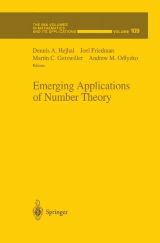 Imagen de portada: Emerging Applications of Number Theory 1st edition 9780387988245