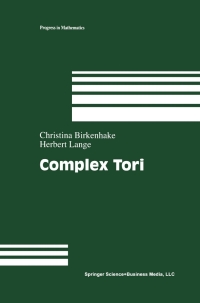 Cover image: Complex Tori 9781461271956