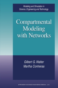 Cover image: Compartmental Modeling with Networks 9781461272076
