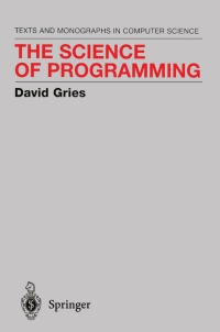 Omslagafbeelding: The Science of Programming 9780387906416