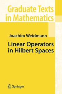 Imagen de portada: Linear Operators in Hilbert Spaces 9781461260295