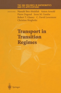 Titelbild: Transport in Transition Regimes 1st edition 9780387404950