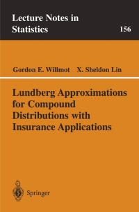 Titelbild: Lundberg Approximations for Compound Distributions with Insurance Applications 9780387951355