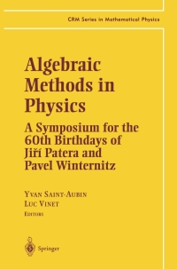 Imagen de portada: Algebraic Methods in Physics 1st edition 9780387951256